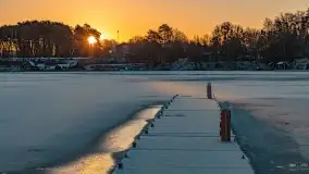 Wschód słońca w Strandzie nad jeziorem Kisajno - zdjęcie 33