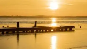 Wschód słońca nad jeziorem Niegocin w Wilkasach - zdjęcie 36