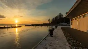 Wschód słońca nad jeziorem Niegocin w Wilkasach - zdjęcie 24