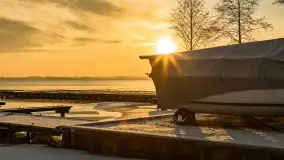 Wschód słońca nad jeziorem Niegocin w Wilkasach - zdjęcie 47