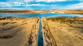 Zachód słońca nad jeziorem Tałty i kanałem Tałckim - zdjęcie 6