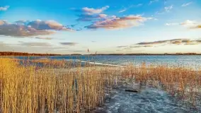 Zachód słońca nad jeziorem Tałty i kanałem Tałckim - zdjęcie 11
