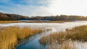 Mazurska zima z lotu ptaka, luty 2022 - zdjęcie 16