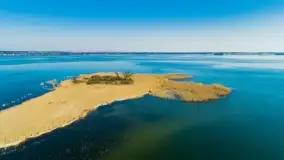 Wilkasy i okolice na zdjęciach z lotu mewy, marzec 2022 - zdjęcie 23