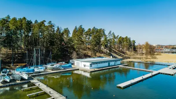 Wilkasy i okolice na zdjęciach z lotu mewy, marzec 2022 - zdjęcie 4