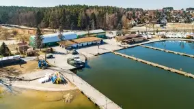 Wilkasy i okolice na zdjęciach z lotu mewy, marzec 2022 - zdjęcie 35