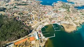 Wilkasy i okolice na zdjęciach z lotu mewy, marzec 2022 - zdjęcie 26