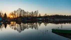 Garażowy zachód nad rzeką Pisa w Piszu - zdjęcie 4