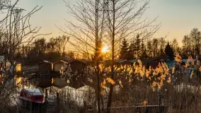 Garażowy zachód nad rzeką Pisa w Piszu - zdjęcie 41