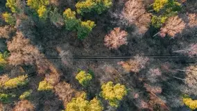 Zachód słońca nad jeziorem Tajty, marzec 2022 r. - zdjęcie 6