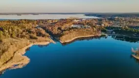 Zachód słońca nad jeziorem Tajty, marzec 2022 r. - zdjęcie 10