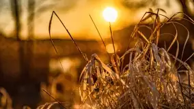 Zachód słońca nad jeziorem Tajty, marzec 2022 r. - zdjęcie 13