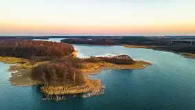 Zachód słońca nad jeziorem Kisajno, Zimny Kąt - zdjęcie 7