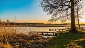 Zachód słońca nad jeziorem Kisajno, Zimny Kąt - zdjęcie 9