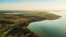 Jezioro Śniardwy i Nowe Guty na ujęciach z drona - zdjęcie 11