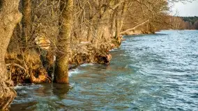 Zachód słońca nad jeziorem Dargin, przystań u Mielnika - zdjęcie 39