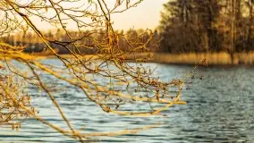 Wschód słońca przy wyspie Wydmińskiej, kwiecień 2022 r. - zdjęcie 20