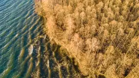 Zachód słońca nad jeziorem Dargin, marzec 2022 r. - zdjęcie 31