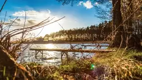 Zachód słońca nad jeziorem Bocznym, Leśna Keja - zdjęcie 5