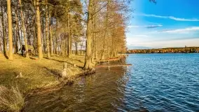 Zachód słońca nad jeziorem Bocznym, Leśna Keja - zdjęcie 28