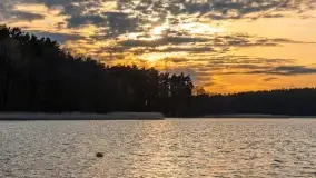 Zachód słońca nad jeziorem Jagodne - zdjęcie 23