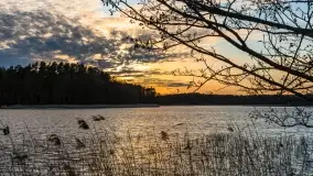 Zachód słońca nad jeziorem Jagodne - zdjęcie 27