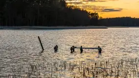 Zachód słońca nad jeziorem Jagodne - zdjęcie 28