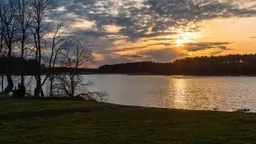 Zachód słońca nad jeziorem Jagodne - zdjęcie 57
