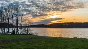 Zachód słońca nad jeziorem Jagodne - zdjęcie 59