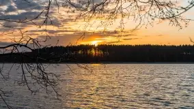Zachód słońca nad jeziorem Jagodne - zdjęcie 46