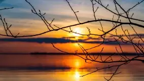 Wieczór i zachód słońca nad Darginem, kwiecień 2022 - zdjęcie 22