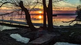 Wieczór i zachód słońca nad Darginem, kwiecień 2022 - zdjęcie 49