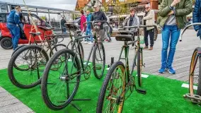 Zabytkowe rowery w Mikołajkach - zdjęcie 33
