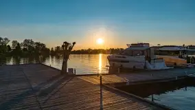 Zachód słońca nad jeziorem Bocznym, Marina Lester Club - zdjęcie 15