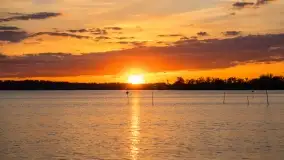 Zachód słońca nad jeziorem Niegocin, maj 2022 r. - zdjęcie 46