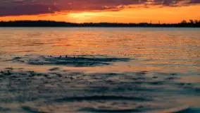 Zachód słońca nad jeziorem Niegocin, maj 2022 r. - zdjęcie 29