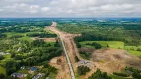 Zdjęcia: Mrągowo. Zobacz aktualne zdjęcia z budowy drogi ekspresowej S16 - zdjęcie 12