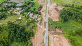 Zdjęcia: Mrągowo. Zobacz aktualne zdjęcia z budowy drogi ekspresowej S16 - zdjęcie 9