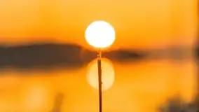 Wschód słońca nad jeziorem Mamry, Stanica Wodna Kietlice, czerwiec 2022 - zdjęcie 71