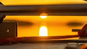 Wschód słońca nad jeziorem Mamry, Stanica Wodna Kietlice, czerwiec 2022 - zdjęcie 66