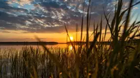 Zachód słońca nad jeziorem Kirsajty, koniec maja 2022 - zdjęcie 24