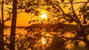 Zachód słońca nad jeziorem Kirsajty, koniec maja 2022 - zdjęcie 33