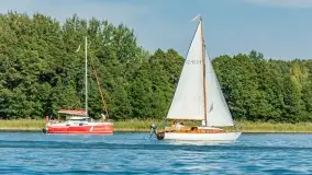 Regaty klubu Jacht Oldtimer, Kisajno, sierpień 2022 - zdjęcie 4