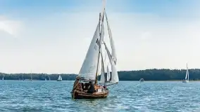 Regaty klubu Jacht Oldtimer, Kisajno, sierpień 2022 - zdjęcie 26