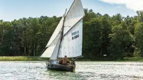 Regaty klubu Jacht Oldtimer, Kisajno, sierpień 2022 - zdjęcie 85