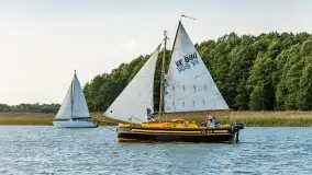 Regaty klubu Jacht Oldtimer, Kisajno, sierpień 2022 - zdjęcie 32