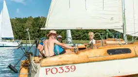 Regaty klubu Jacht Oldtimer, Kisajno, sierpień 2022 - zdjęcie 69