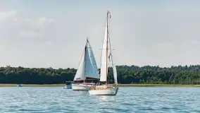 Regaty klubu Jacht Oldtimer, Kisajno, sierpień 2022 - zdjęcie 118