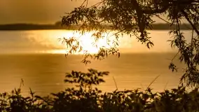 Zachód słońca nad jeziorem Dobskim w Fuledzie, czerwiec 2022 - zdjęcie 35