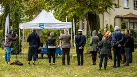Fotorelacja - konferencja z podpisania umowy na remont śluzy Karwik - zdjęcie 7